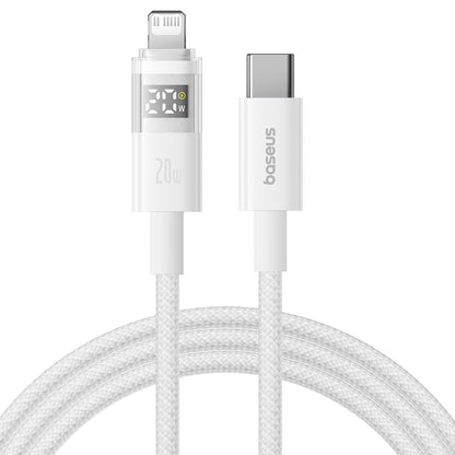 Data- og opladningskabel USB-C - USB-C Baseus Display 2, 100W, 2m, Hvid P10382702211-01