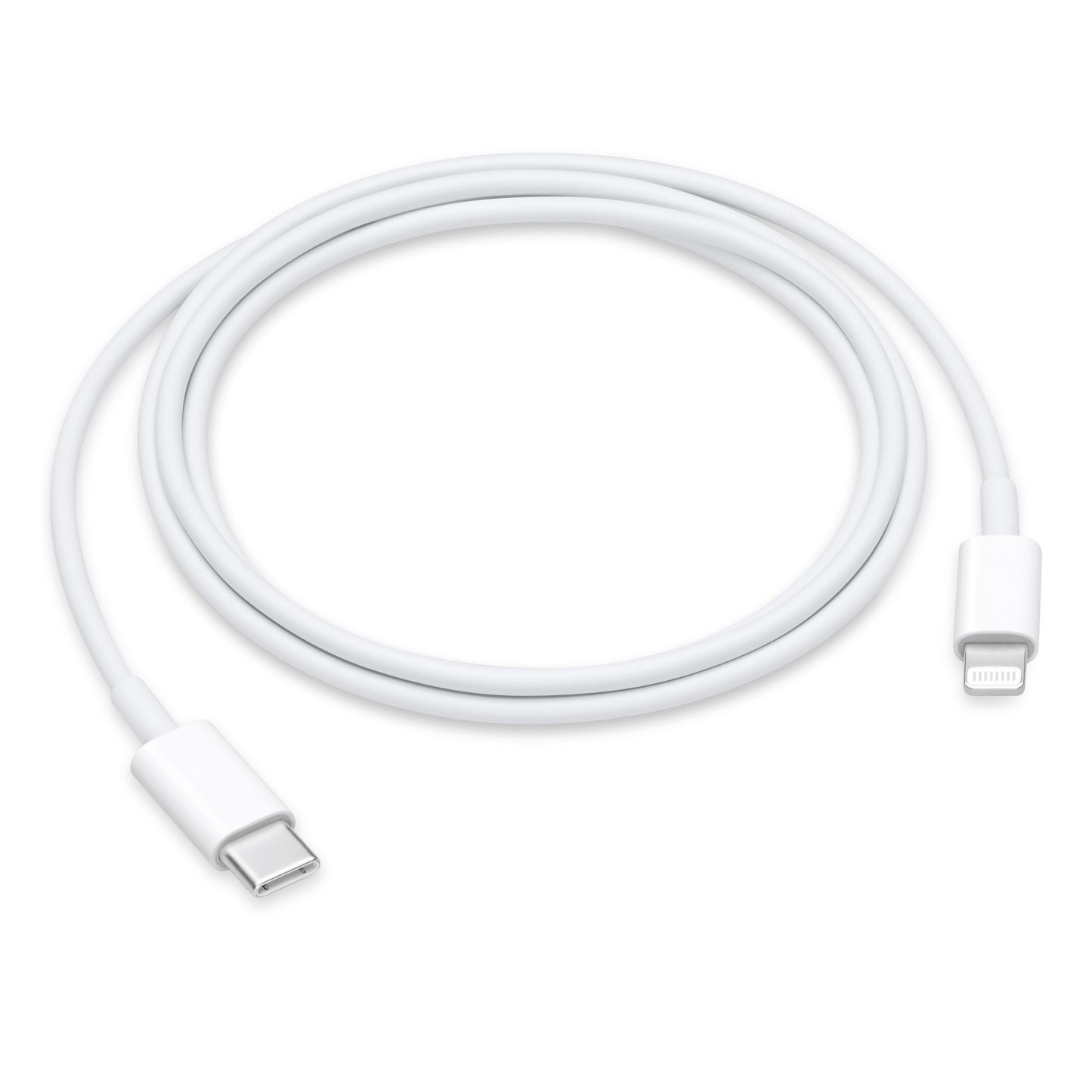 Data- og opladningskabel USB-C - Lightning Apple, 1m, Hvid, Swap