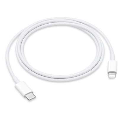 Data- og opladningskabel USB-C - Lightning Apple, 1m, Hvid, Swap