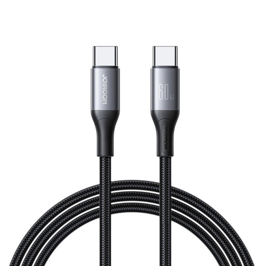 USB-C Data- og Opladningskabel - USB-C Joyroom S-A28 Flash, 60W, 1m, Sort