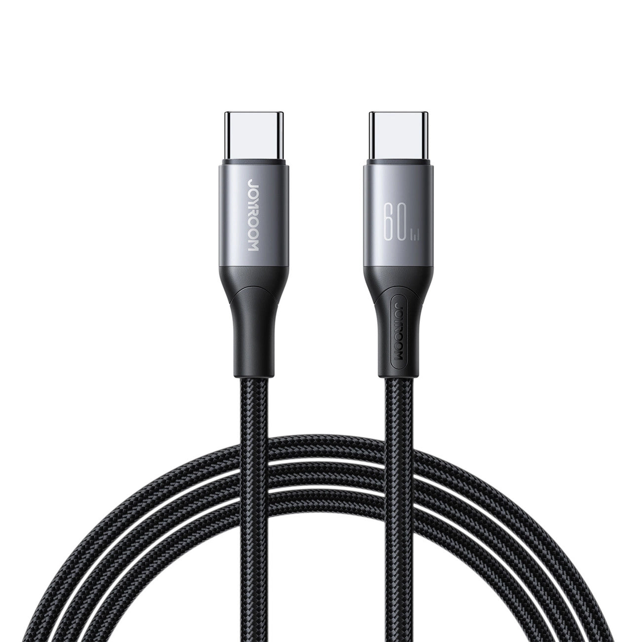 USB-C Data- og Opladningskabel - USB-C Joyroom S-A28 Flash, 60W, 1m, Sort