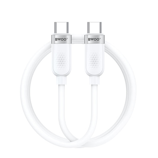 USB-C Data and Charging Cable - USB-C BWOO BO-X315C, 100W, 1m, White