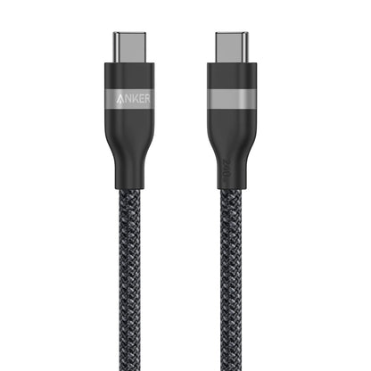 USB-C Data og Opladningskabel - USB-C Anker, 240W, 0.9m, Sort A82E2H11