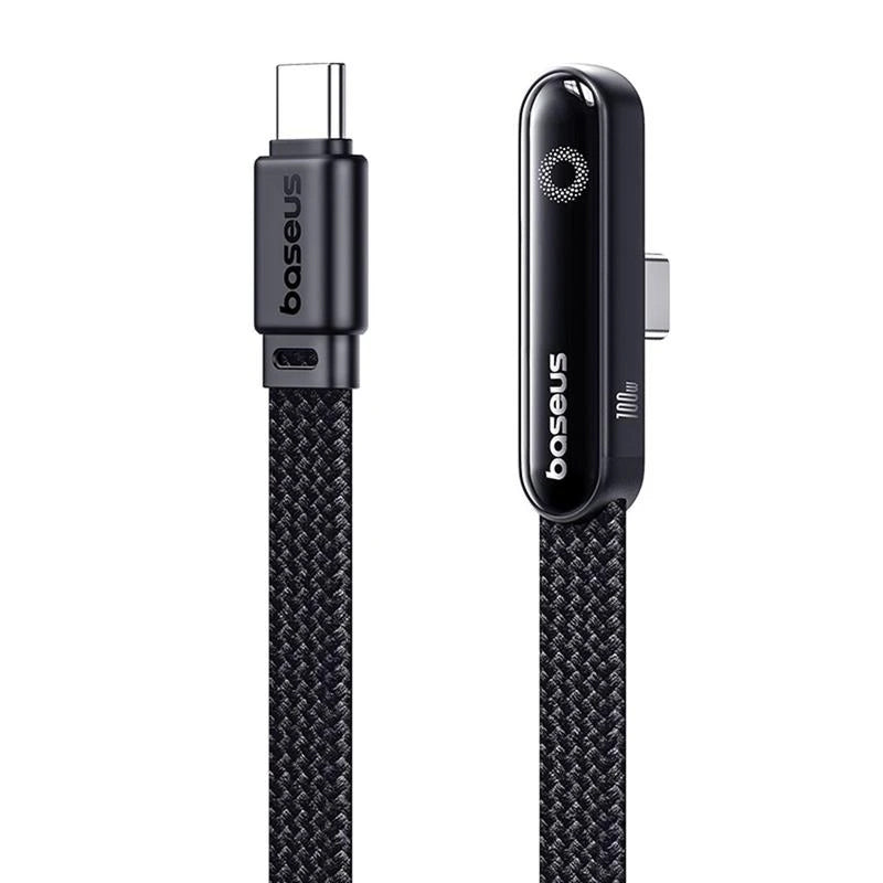 Data- og opladningskabel USB-C - USB-C Baseus MVP 3, 100W, 1m, Sort P10382500121-00