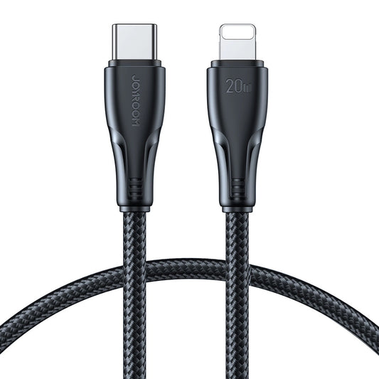 Data- og opladningskabel USB-C - Lightning Joyroom S-A11, 20W, 1.2m, Sort
