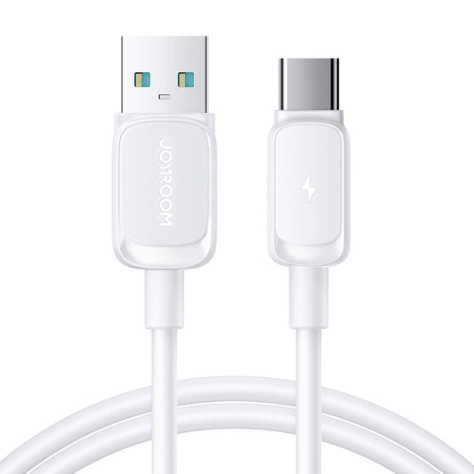 Data- og opladningskabel USB-A - USB-C Joyroom S-A14, 20W, 1,2 m, Hvid