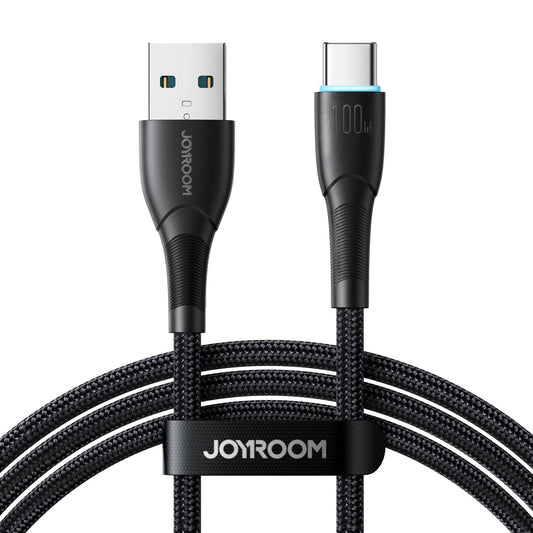 Data- og opladningskabel USB-A - USB-C Joyroom S-A32, 100W, 1m, Sort