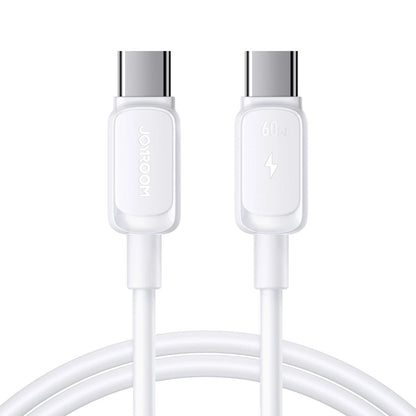 USB-C Data- og Opladningskabel - USB-C Joyroom S-A14, 60W, 1.2m, Hvid