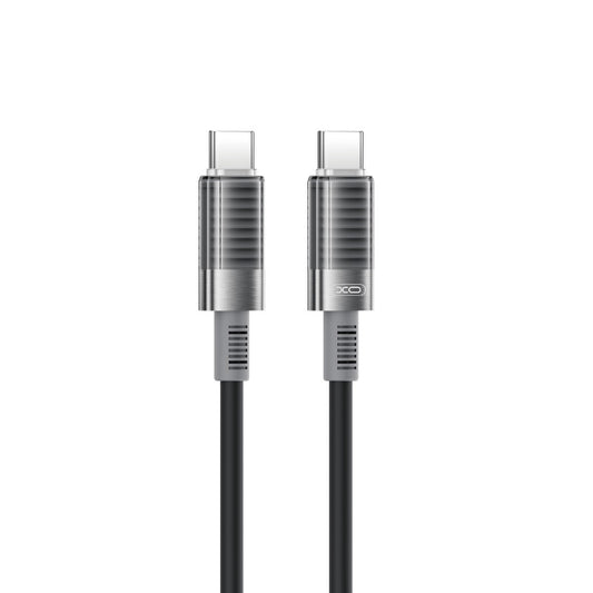 USB-C Data and Charging Cable - USB-C XO Design NB-Q282B, 60W, 1m, Black