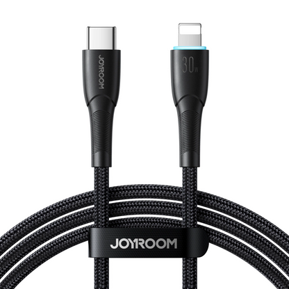 USB-C to Lightning Data and Charging Cable Joyroom S-A32, 30W, 1m, Black