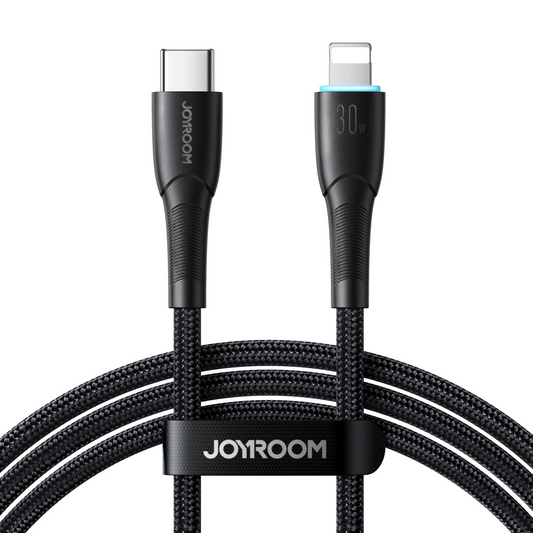 USB-C - Lightning opladnings- og datakabel Joyroom S-A32, 30W, 1m, Sort
