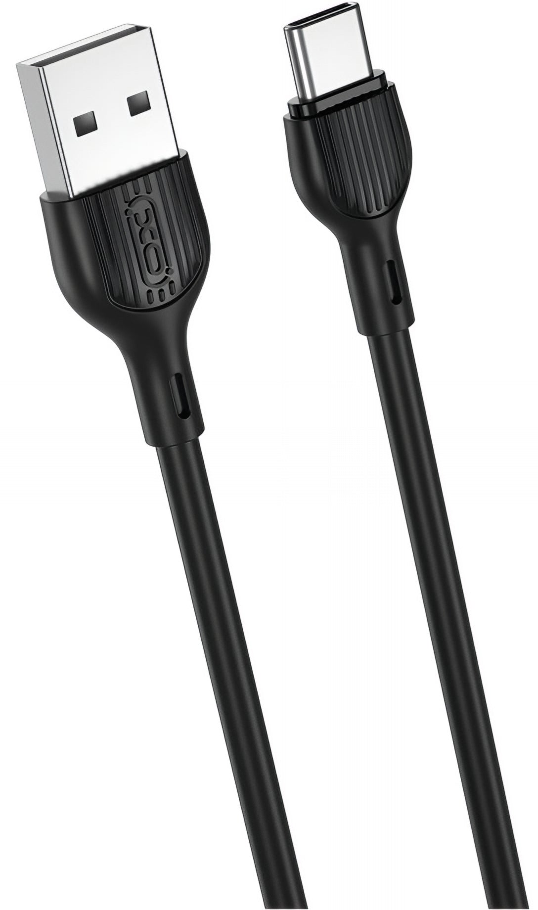 USB-A - USB-C data- og opladningskabel XO Design NB200, 10W, 1m, Sort