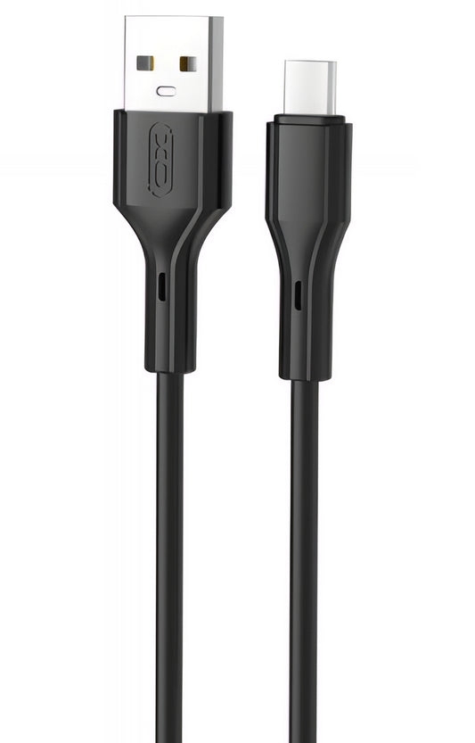 Data- og opladningskabel USB-A - USB-C XO Design NB230, 18W, 1m, Sort