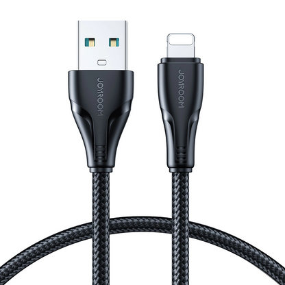 Data- og opladningskabel USB-A - Lightning Joyroom S-A11, 18W, 1,2m, Sort