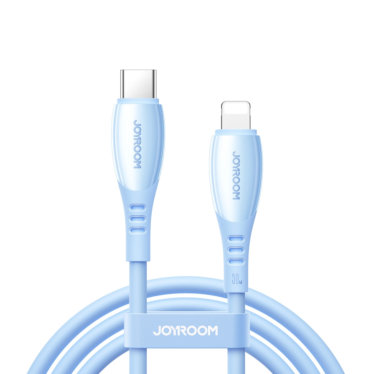 Data- og opladningskabel USB-C - Lightning Joyroom S-A59 Vibrant, 30W, 1.2m, Blå