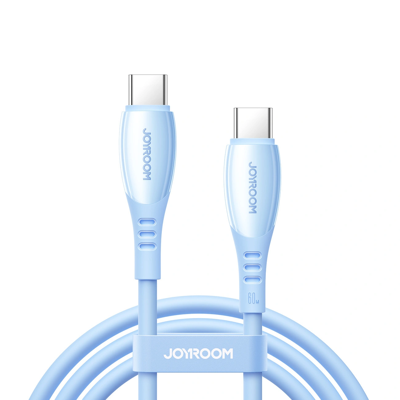Data- og opladningskabel USB-C - USB-C Joyroom S-A59 Vibrant, 60W, 1.2m, Blå