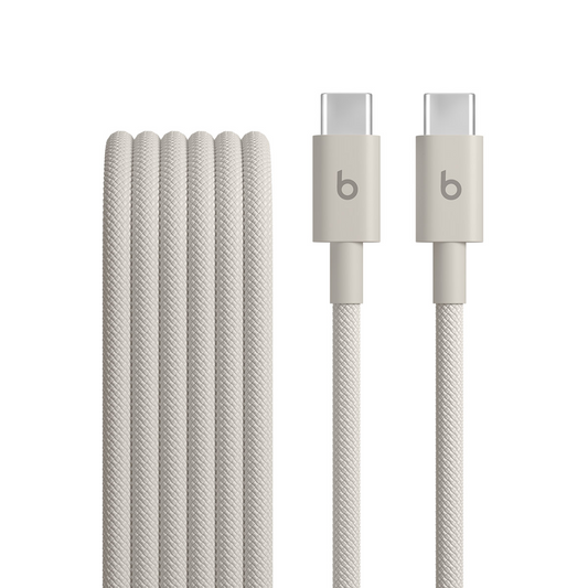 USB-C - USB-C Beats data- og opladningskabel, 1,5 m, Beige MDGD4ZM/A