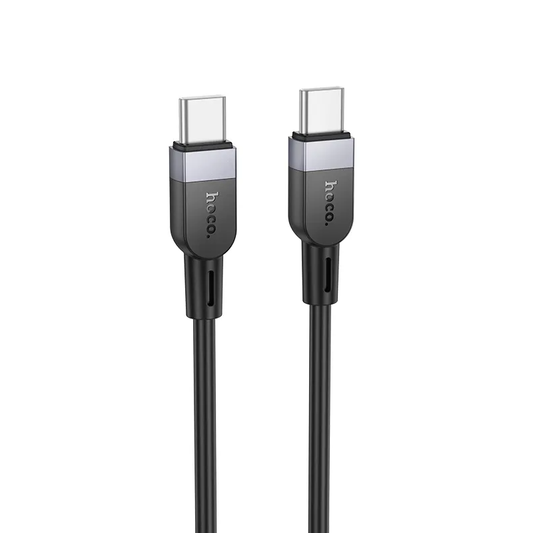 USB-C Data- og Opladningskabel - USB-C HOCO X109, 60W, 3m, Sort