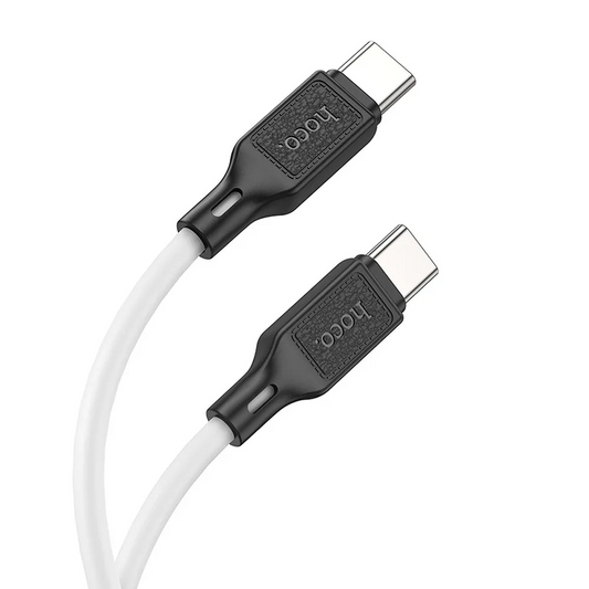USB-C Data- og Opladningskabel - USB-C HOCO X90, 60W, 1m, Hvid