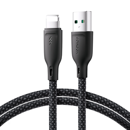 USB-A til Lightning data- og opladningskabel Joyroom S-A34, 18W, 1m, sort
