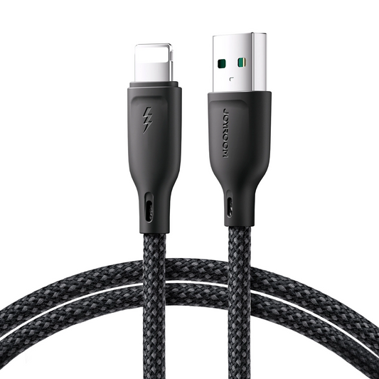 USB-A til Lightning data- og opladningskabel Joyroom S-A34, 18W, 1m, sort