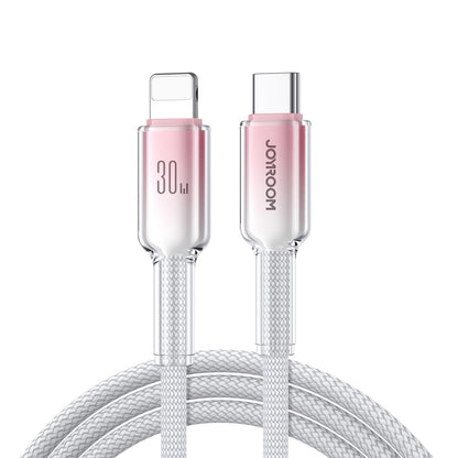 USB-C til Lightning Data- og Opladningskabel Joyroom S-A42, 30W, 1,2m, Hvid