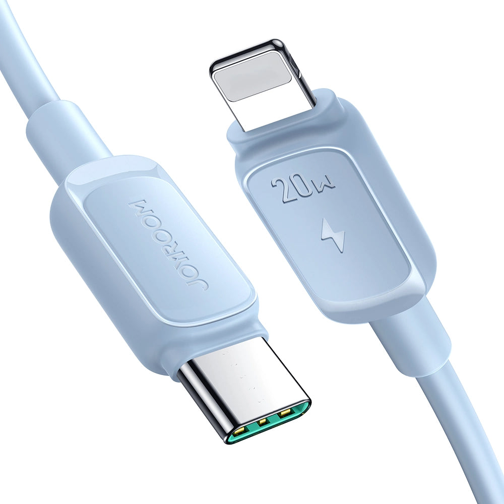 USB-C til Lightning data- og opladningskabel Joyroom S-A14, 20W, 1,2m, Blå