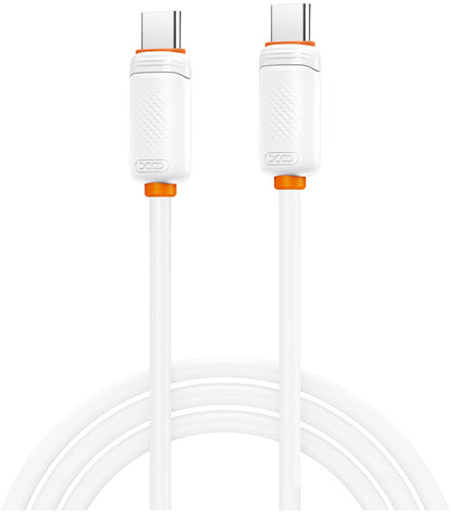 USB-C Data and Charging Cable - USB-C XO Design NB-Q302B, 60W, 1m, White