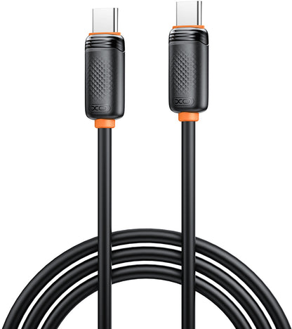 USB-C Data- og Opladningskabel - USB-C XO Design NB-Q302B, 60W, 1m, Sort