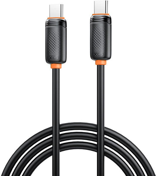 USB-C Data- og Opladningskabel - USB-C XO Design NB-Q302B, 60W, 1m, Sort