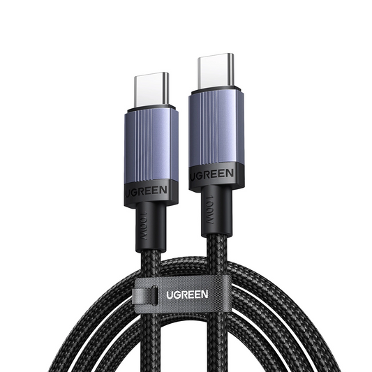 USB-C Data- og Opladningskabel - USB-C UGREEN, 100W, 3m, Sort