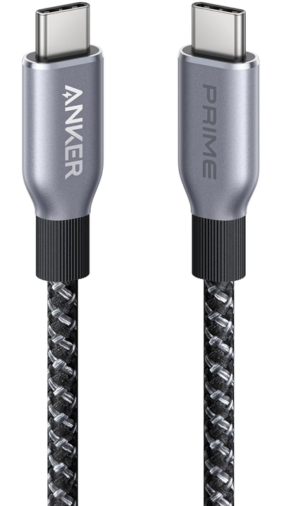 Anker Prime USB-C til USB-C data- og opladningskabel, 240 W, 0,9 m, sort A88E2011