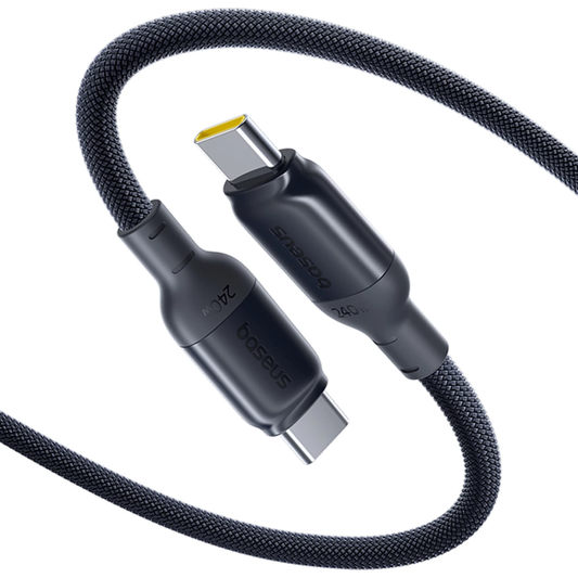 USB-C Data- og Opladningskabel - USB-C Baseus PicoGo II, 240W, 2m, Sort E0423301