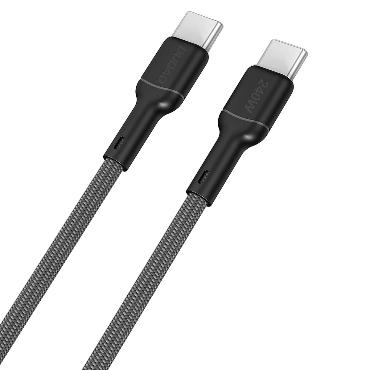 USB-C Data- og Opladningskabel - USB-C Dudao L9C Max, 240W, 1,2m, Sort