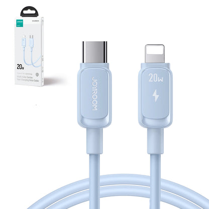 USB-C til Lightning data- og opladningskabel Joyroom S-A14, 20W, 1,2m, Blå