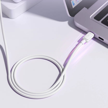 USB-C Data- og Opladningskabel - USB-C Joyroom S-A14, 60W, 1.2m, Hvid