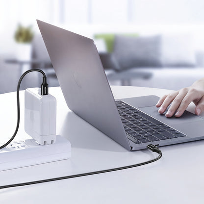USB-C Data- og Opladningskabel - USB-C UGREEN US300, 100W, 2m, Hvid