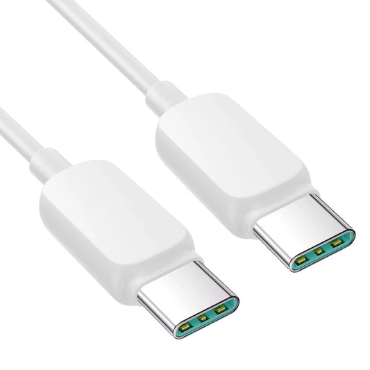 USB-C Data- og Opladningskabel - USB-C Joyroom S-A14, 60W, 1.2m, Hvid
