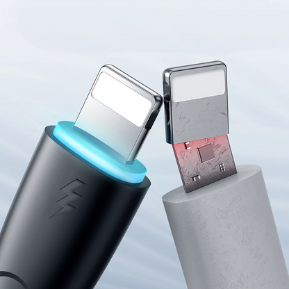 Joyroom SA32-AL3 USB-A til Lightning data- og opladningskabel, 18 W, 1 m, sort