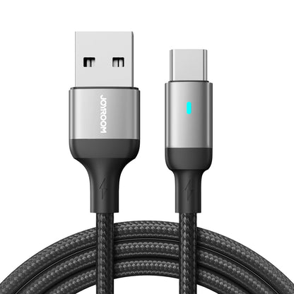 Data- og opladningskabel USB-A - USB-C Joyroom A10, 18W, 1,2m, Sort