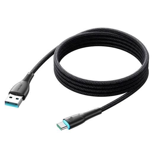 Data- og opladningskabel USB-A - USB-C Joyroom S-A32, 100W, 1m, Sort