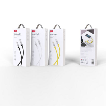 Data- og opladningskabel USB-A - USB-C XO Design NB251, 18W, 1m, Sort