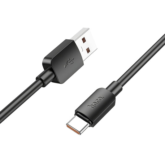 Data- og opladningskabel USB-A - USB-C HOCO X96, 100W, 1m, sort 