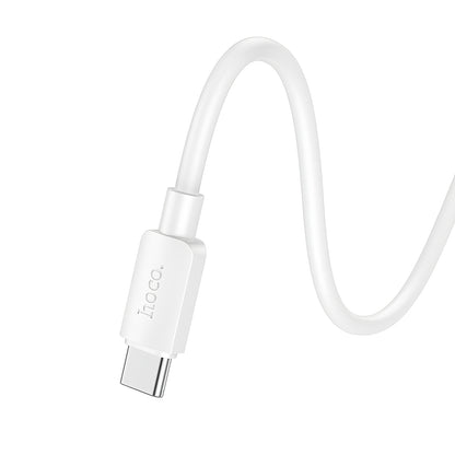 Data- og opladningskabel USB-C - USB-C HOCO X96, 100W, 1m, Hvid