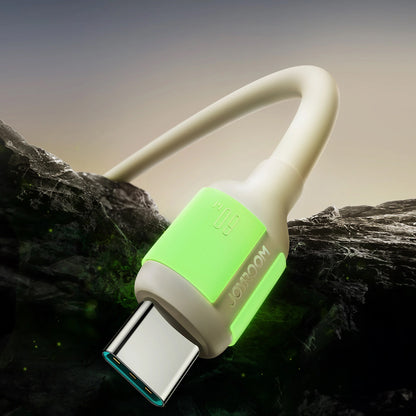 USB-C Data- og Opladningskabel - USB-C Joyroom S-A53, 60W, 1.2m, Beige