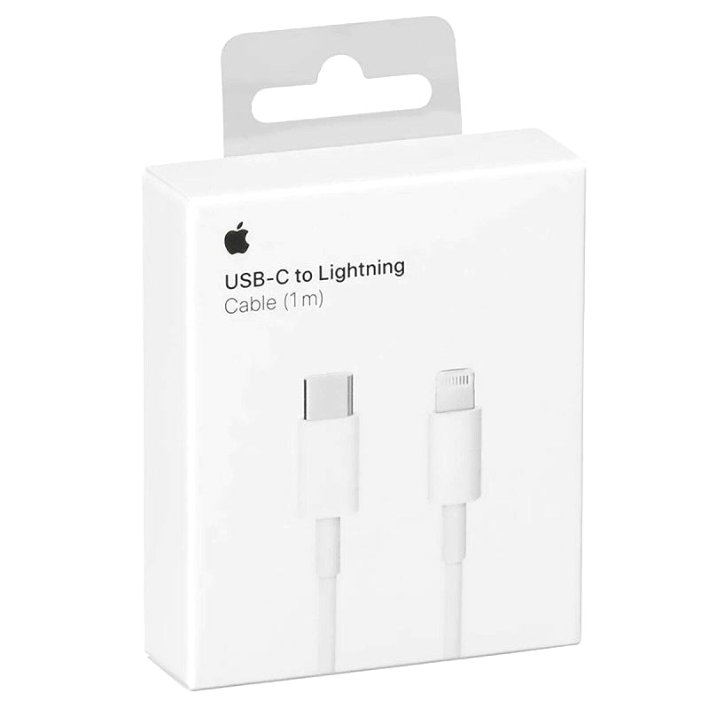 Data- og opladningskabel USB-C - Lightning Apple, 1m, Hvid, Swap