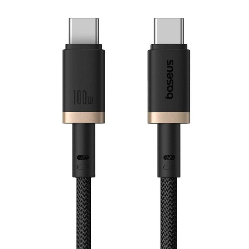 USB-C Data og Opladningskabel - USB-C Baseus Dura Series, 100W, 1m, Guld P10377803U01-00