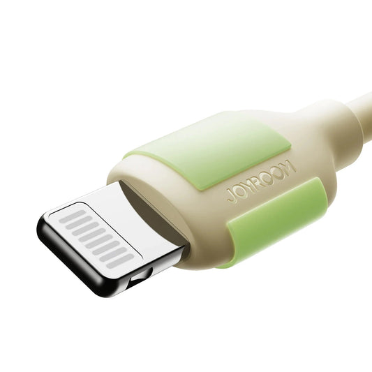 Data- og opladningskabel USB-C - Lightning Joyroom S-A53, 30W, 2m, Beige