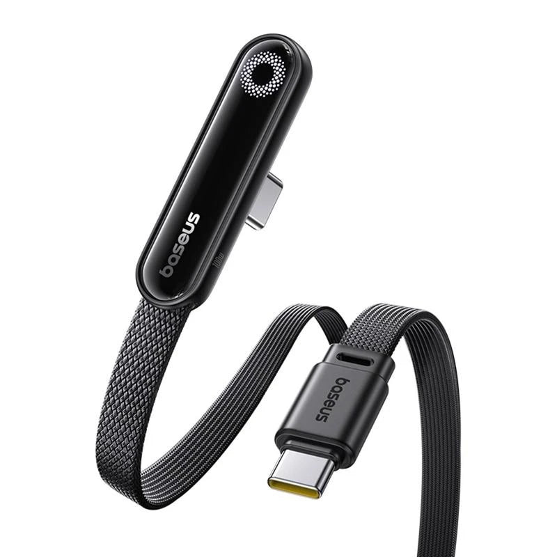Data- og opladningskabel USB-C - USB-C Baseus MVP 3, 100W, 1m, Sort P10382500121-00