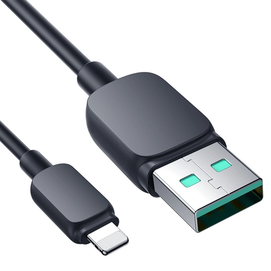USB-A til Lightning data- og opladningskabel Joyroom S-A14, 18W, 1,2m, sort